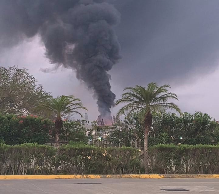 Sofocan incendio en la colonia Campestre; PC llama a evitar quema de neumáticos