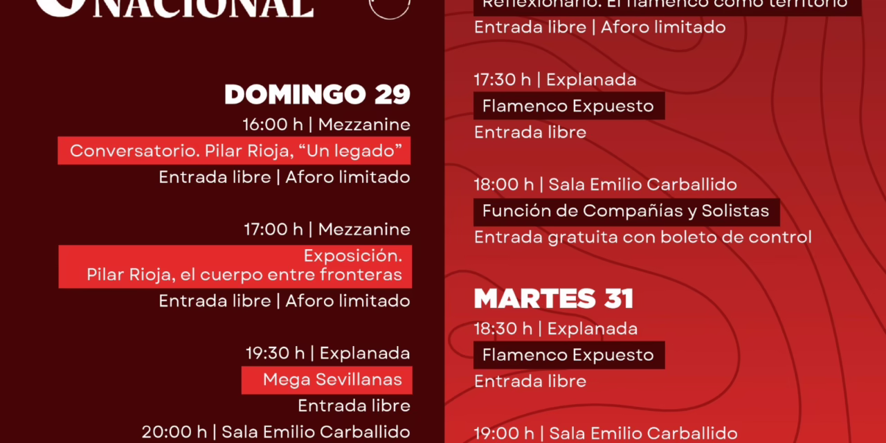 Invita la SECVER al Encuentro Nacional de Danza Española