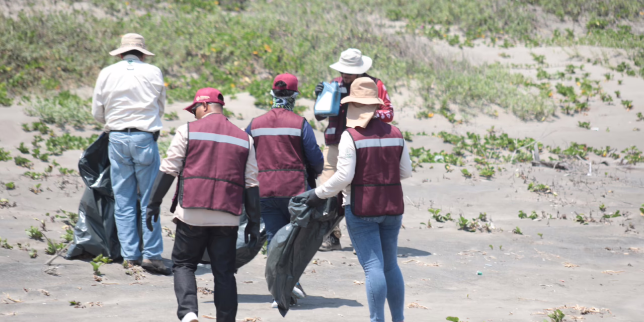 Refuerzan limpieza de Playa Chalchihuecan rumbo a Semana Santa