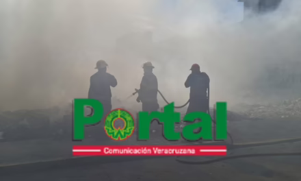 Incendio de pastizal en la colonia Constituyentes de Xalapa