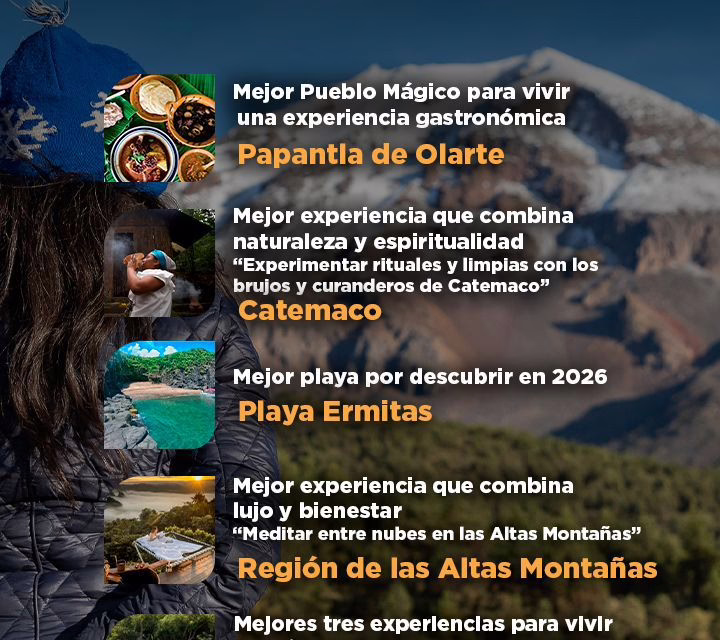 Veracruz compite con cinco experiencias turísticas en Lo Mejor de México 2026