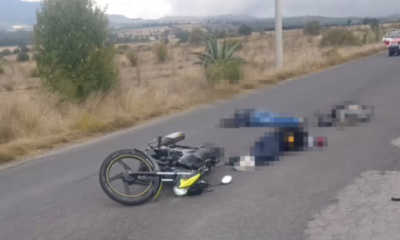 Tragedia en Perote: Accidente de motocicleta deja dos muertos y un herido en la ruta Madero-Tenextepec