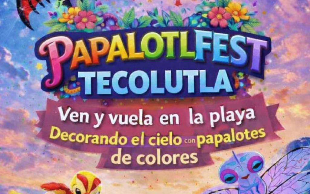 Esta Semana Santa, Tecolutla te espera con el PapalotlFest 2026