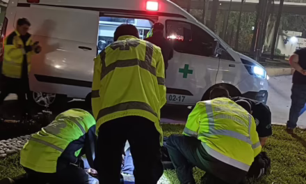 Accidente en Circuito Presidentes: Motociclista herido tras caída a la altura de la USBI