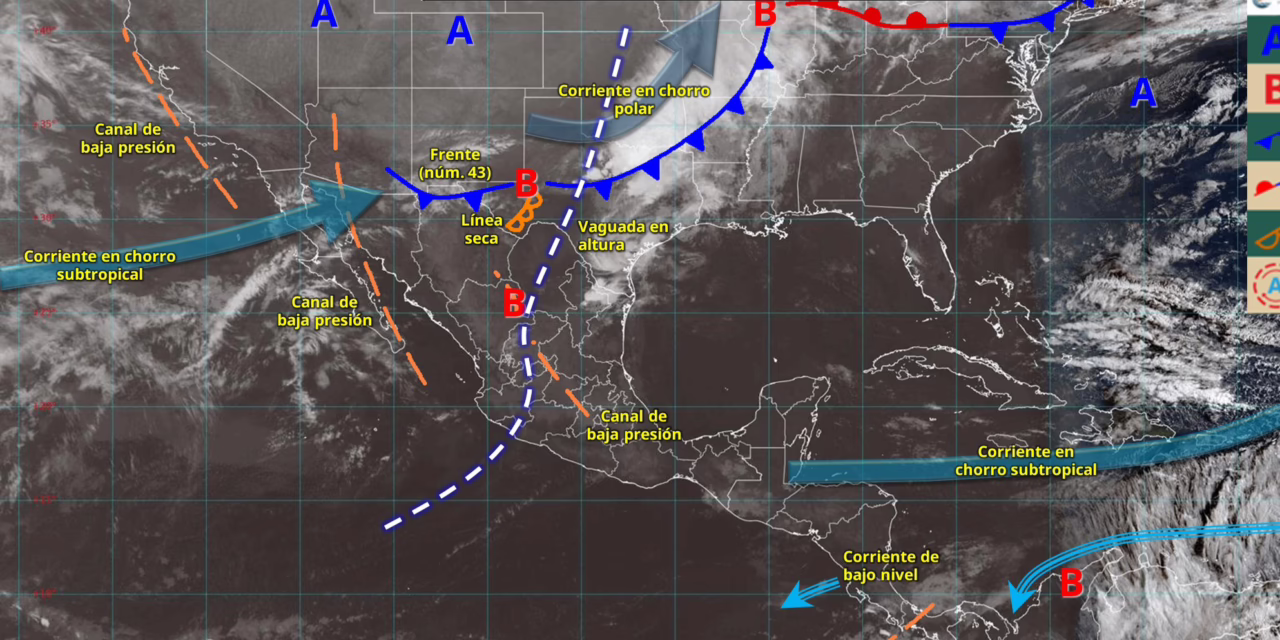 LLUVIAS MUY FUERTES EN COAHUILA, NUEVO LEÓN Y TAMAULIPAS CON POSIBLE FORMACIÓN DE TORBELLINOS O TORNADOS