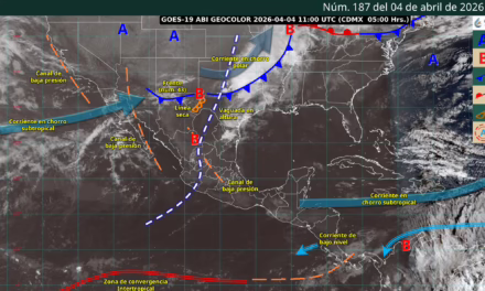 LLUVIAS MUY FUERTES EN COAHUILA, NUEVO LEÓN Y TAMAULIPAS CON POSIBLE FORMACIÓN DE TORBELLINOS O TORNADOS
