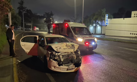 Accidente en el bulevar Xalapa-Banderilla