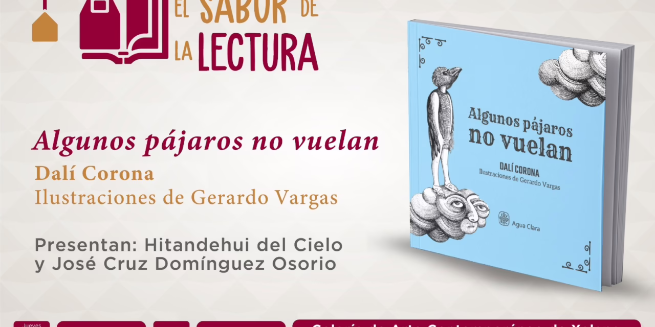 SECVER invita a presentaciones editoriales de Algunos pájaros no vuelan