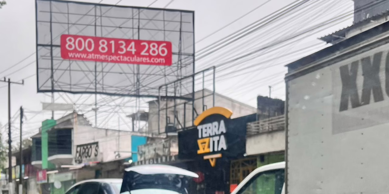 Accidente de tránsito en la avenida Xalapa