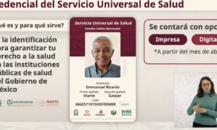 Gobierno federal inicia registro para credencial de salud universal