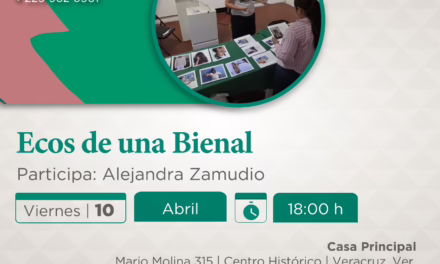 Invita SECVER a Conversatorio Ecos de una Bienal, en el Centro Cultural Casa Principal