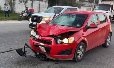 MUJER QUE CIRCULABA EN SCOOTER FALLECE DESPUÉS DE SER ATROPELLADA