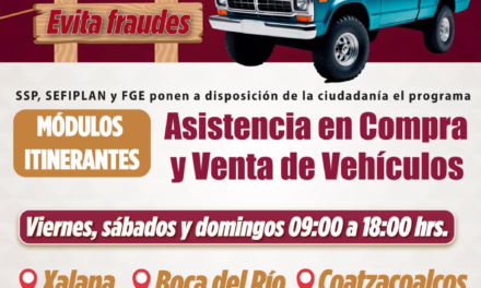 Integran SSP, SEFIPLAN y FGE programa para evitar el robo y fraude en compra-venta de vehículos
