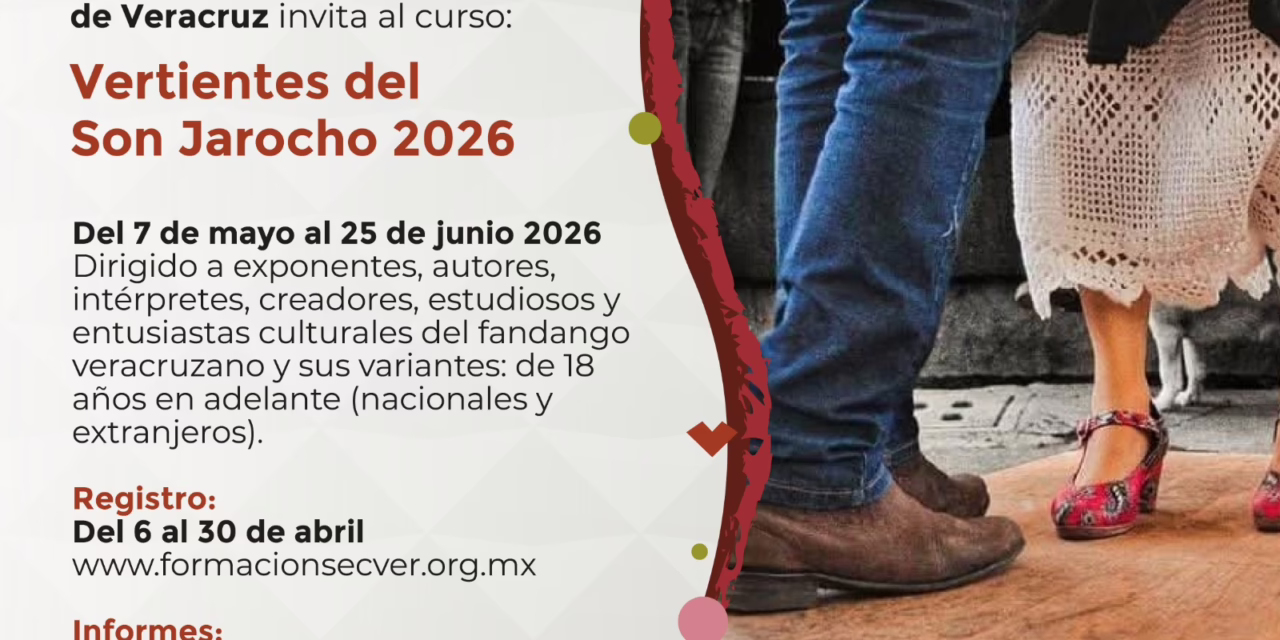Este viernes, abre SECVER inscripciones para el Diplomado en Gestión Cultural 2026