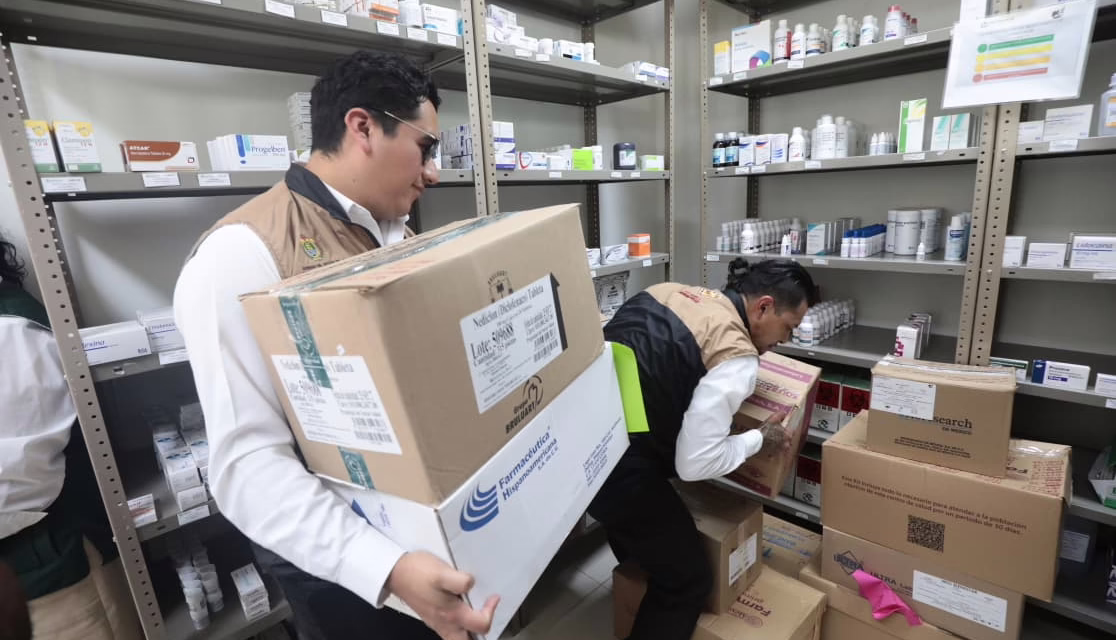 Distribuyen más de 44 mil insumos médicos en cinco municipios del norte de Veracruz