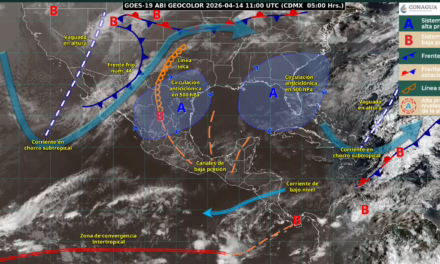 Lluvias fuertes, torbellinos y onda de calor en territorio nacional