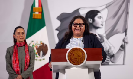 SALE CITLALI DEL GABINETE; VA A MORENA