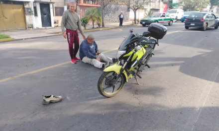 Accidente de tránsito en la avenida Miguel Alemán, Xalapa