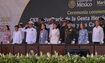 Veracruz es historia viva de México: Presidenta y Gobernadora conmemoran la Gesta Heroica de 1914