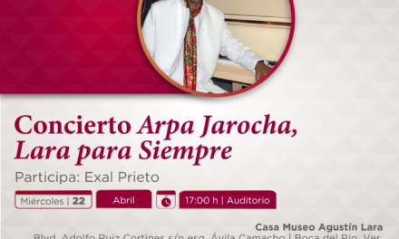 Casa Museo Agustín Lara, sede del recital Arpa Jarocha