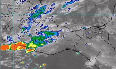 PROBABILIDAD DE LLUVIAS PUNTUALES FUERTES EN ESTADOS DEL CENTRO, SUR, ORIENTE Y SURESTE DE MÉXICO