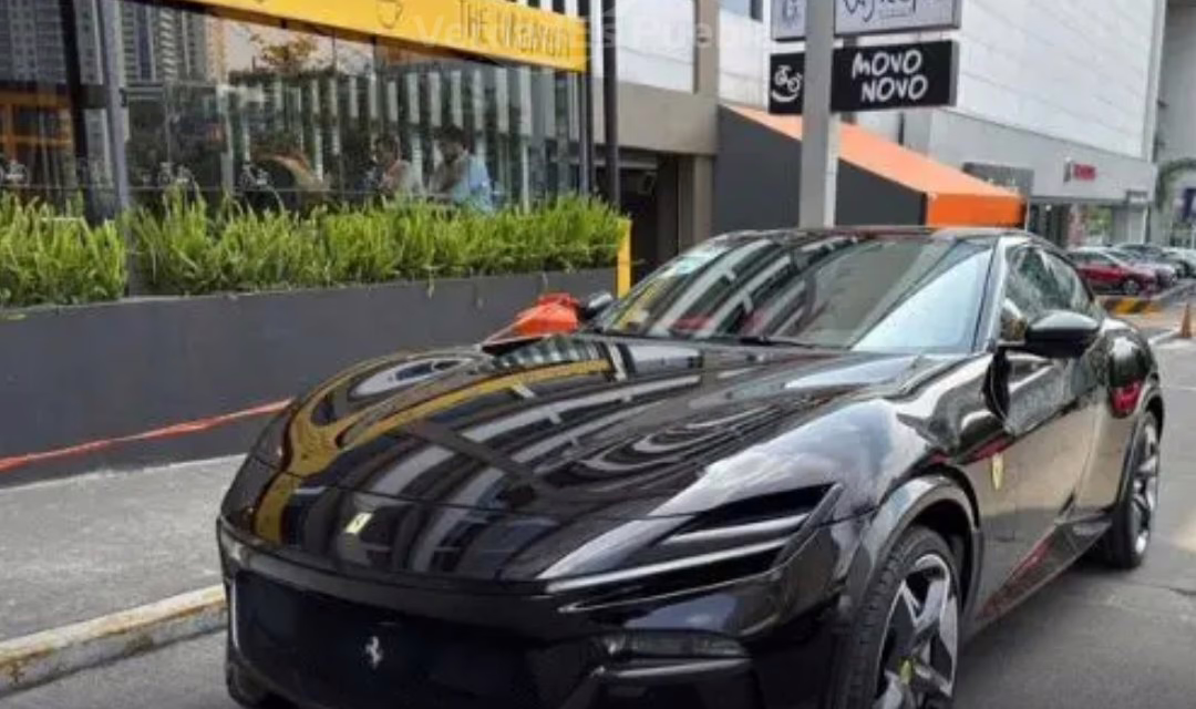 Un Ferrari Purosangue fue robado en plena autopista #Puebla-Orizaba y posteriormente hallado en el Triángulo Rojo