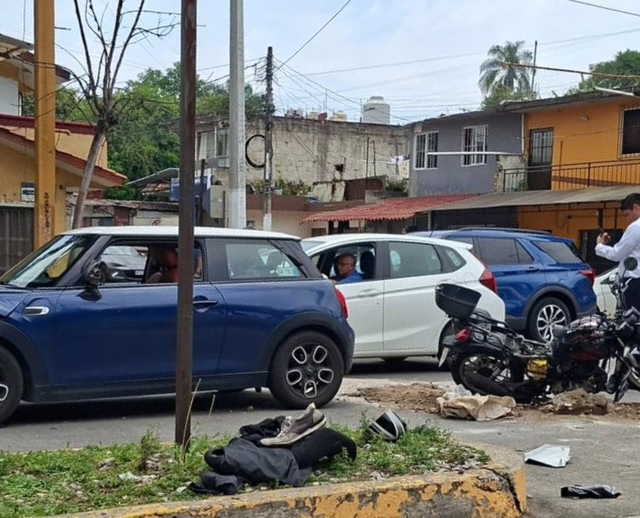 Accidente en Circuito Presidentes deja un motociclista lesionado