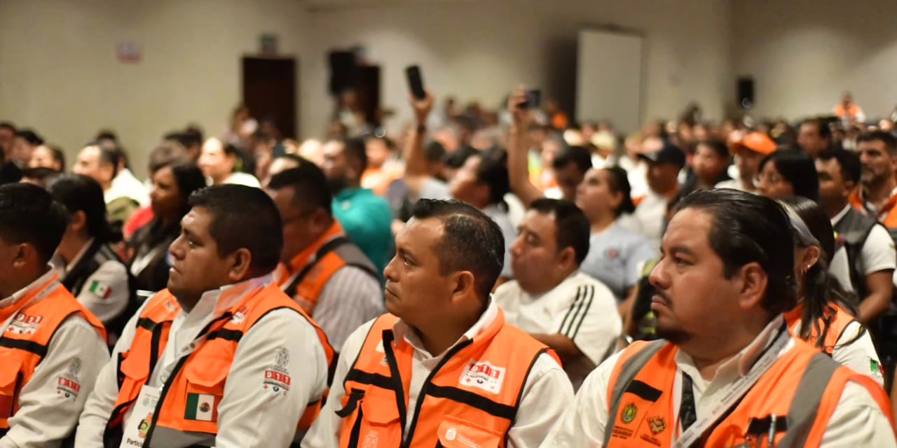 Alta participación en reunión nacional de Protección Civil refleja compromiso con la preparación