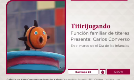 Titirijugando, una experiencia escénica que acerca la niñez al arte en la Galería de Arte Contemporáneo