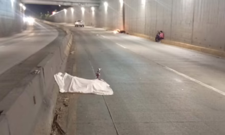 Fallece motociclista en el distribuidor Vial de La Araucaria