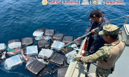 904 kilos de cocaína y 6 detenidos: Elementos de Marina durante realiza operación en costas de Chiapas