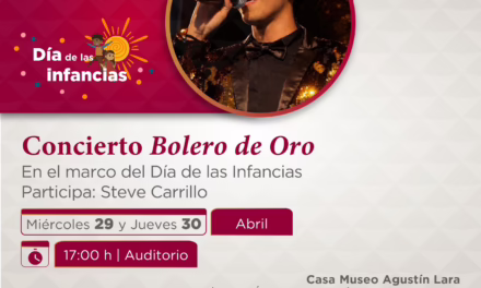 Próximo concierto de boleros en Casa Museo Agustín Lara