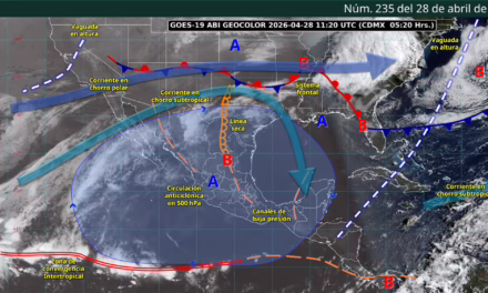 CONTINUARÁ LA ONDA DE CALOR EN 29 ESTADOS DE LA REPÚBLICA MEXICANA