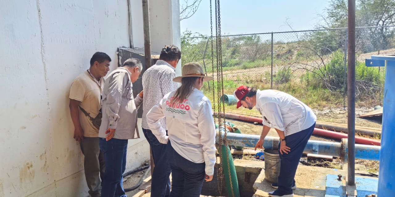 CAEV rehabilita cárcamo en Pánuco ante temporada de lluvias y ciclones