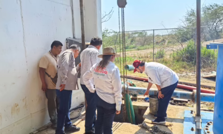 CAEV rehabilita cárcamo en Pánuco ante temporada de lluvias y ciclones