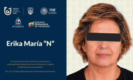 Detenida en Venezuela Erika María Herrera, acusada por el feminicidio de su nuera, Carolina Flores Gómez