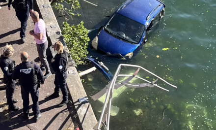 AUTOBÚS CAE AL RÍO SENA Y DEJA VARIOS RESCATADOS EN FRANCIA