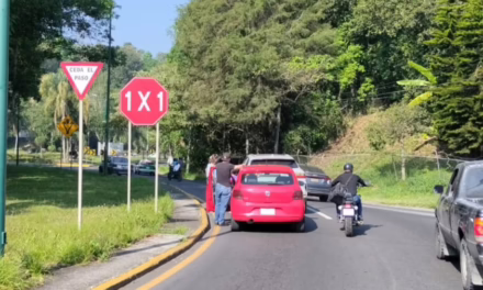 Accidente de tránsito a la altura del Velódromo 