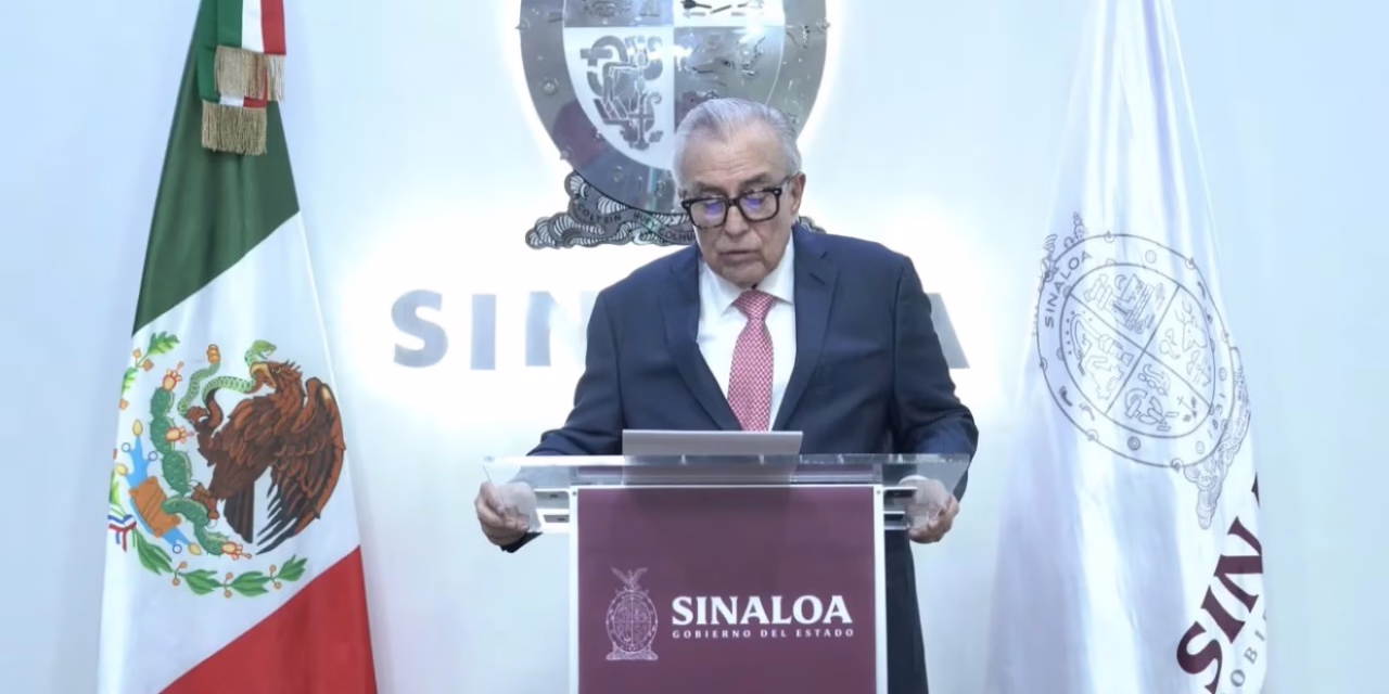 Rubén Rocha Moya solicita licencia temporal al cargo de gobernador de Sinaloa