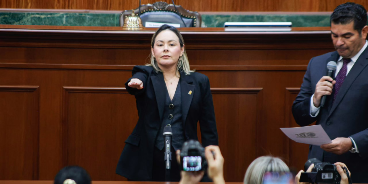 Sinaloa tiene nueva gobernadora: Yeraldine Bonilla