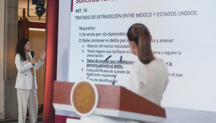 “No es extradición, sino ‘detención provisional'”: aclara Luisa María Alcalde