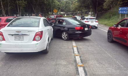 Percance vial en la zona del Velódromo; dos autos involucrados