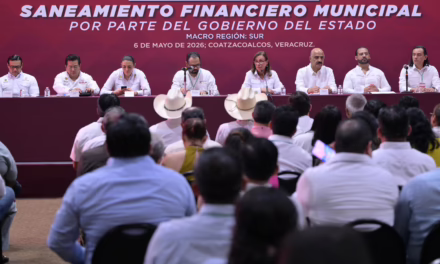Con saneamiento financiero, Veracruz avanza para ocupar el lugar que le corresponde: Rocío Nahle