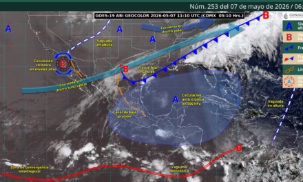 SE PREVÉN LLUVIAS MUY FUERTES A INTENSAS CON TORMENTAS ELÉCTRICAS Y POSIBLES GRANIZADAS EN COAHUILA, NUEVO LEÓN, TAMAULIPAS Y SAN LUÍS POTOSÍ