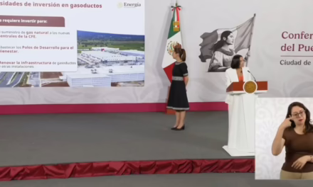 Inversión de más de 100 mil mdp con CFE para ampliar infraestructura de gas natural y abastecer a 13 plantas nuevas.