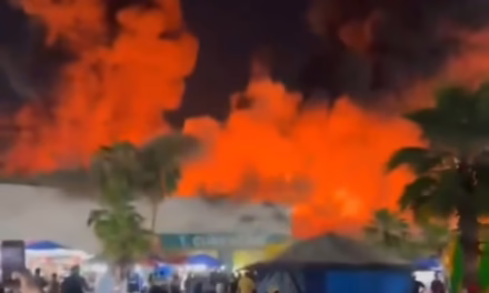 Videos:Trágico incendio en la Feria de Tabasco deja al menos 5 muertos
