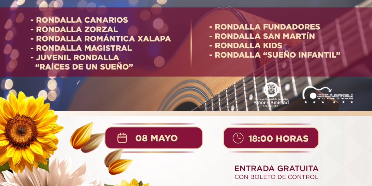 Concierto especial de rondallas para celebrar el Día de las Madres