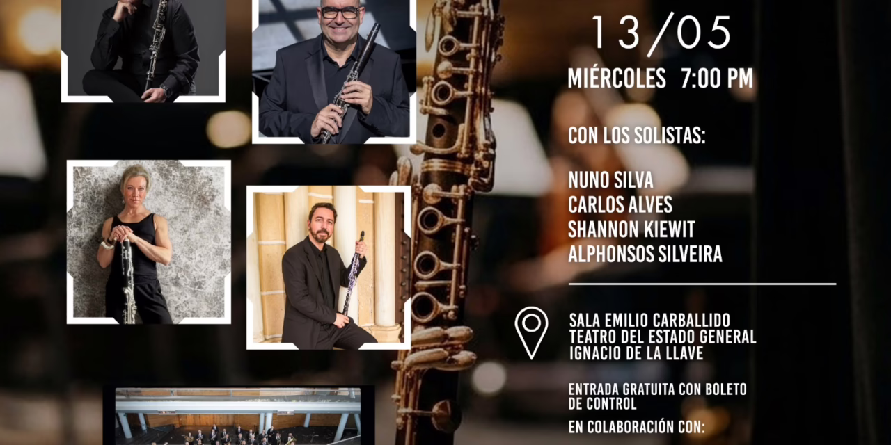 Invita la SECVER al Festival Internacional de Clarinete Yuuban
