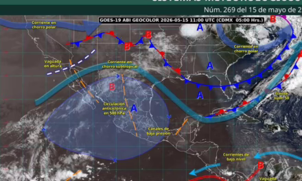 ONDA DE CALOR EN GRAN PARTE DEL TERRITORIO MEXICANO, ASÍ COMO LLUVIAS FUERTES EN JALISCO, MICHOACÁN Y CHIAPAS