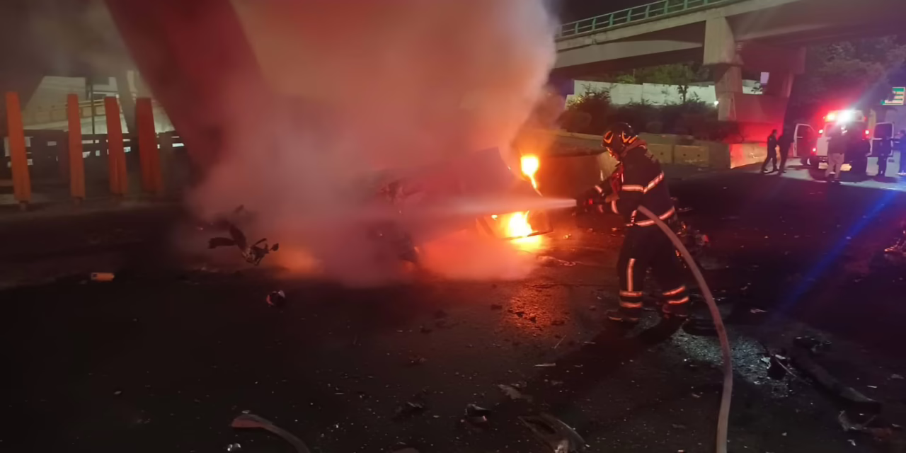 Accidente en avenida Reforma de la CDMX